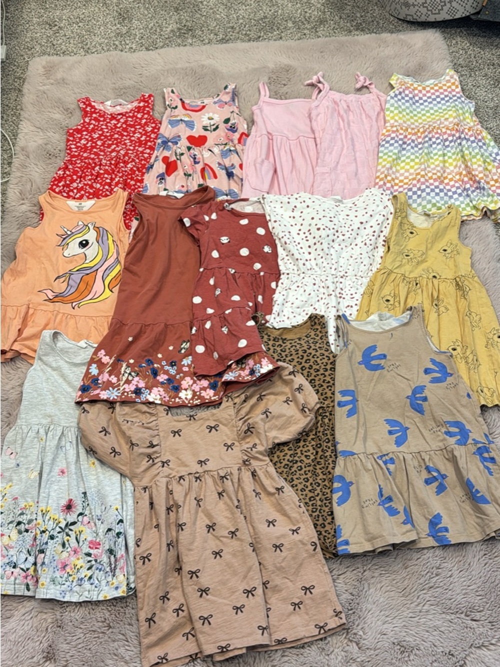5T toddler summer dresses bundle